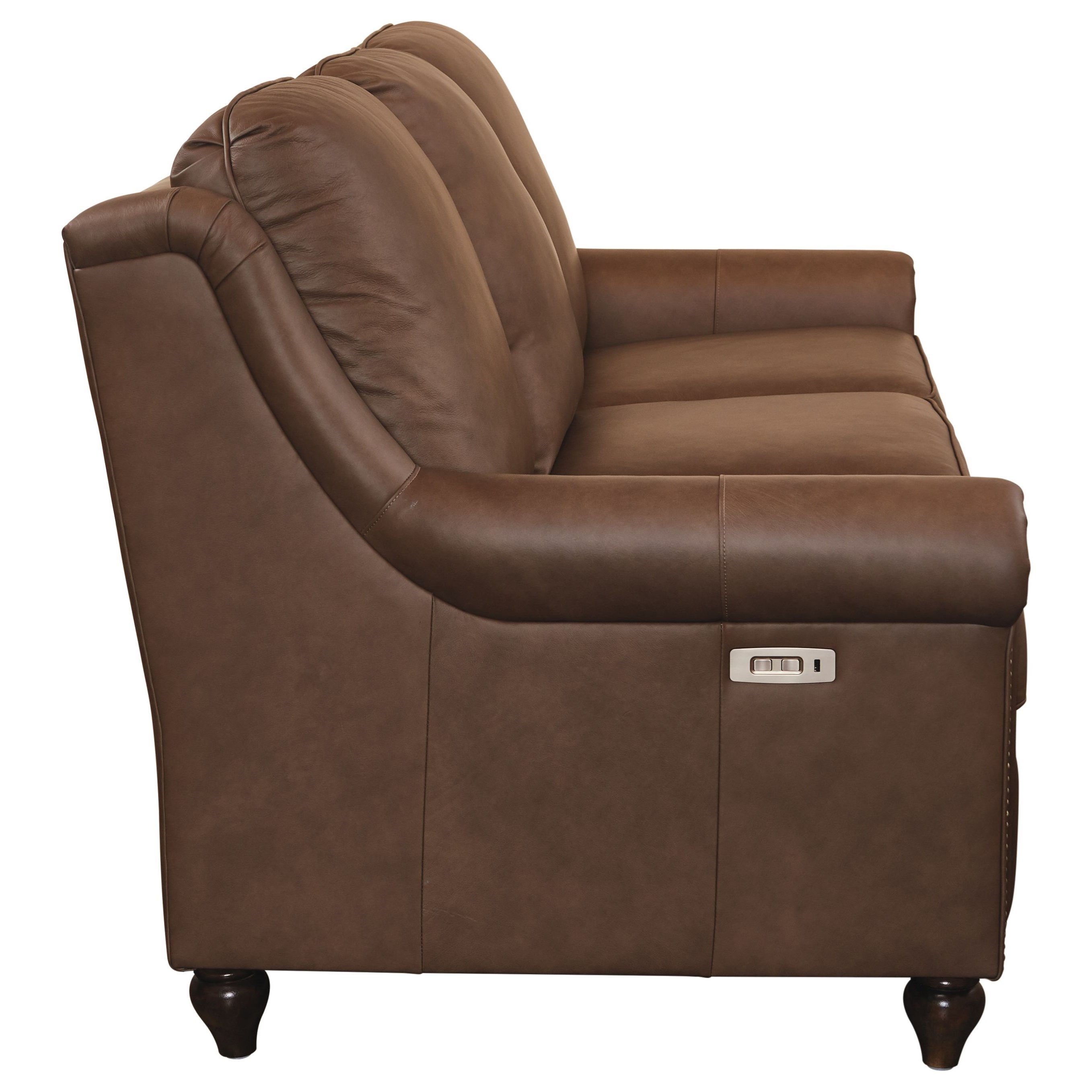 Bassett Magnificent Motion Customizable Power Reclining Sofa with